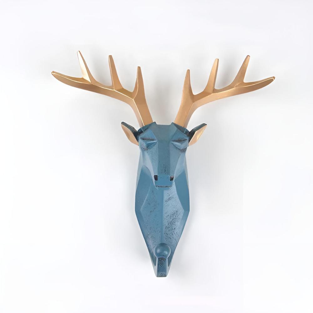 Contemporary Geometric Animal Head Wall Hook