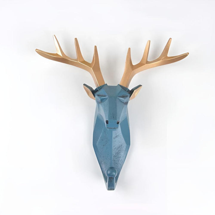 Contemporary Geometric Animal Head Wall Hook