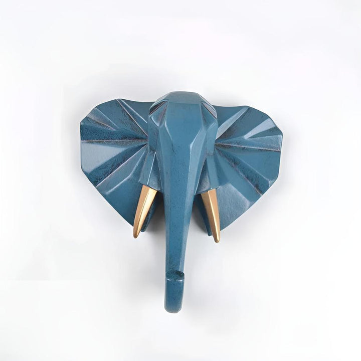 Contemporary Geometric Animal Head Wall Hook