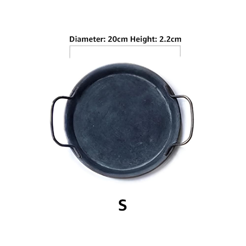 Industrial Metal Serving Tray With Handle Cutouts