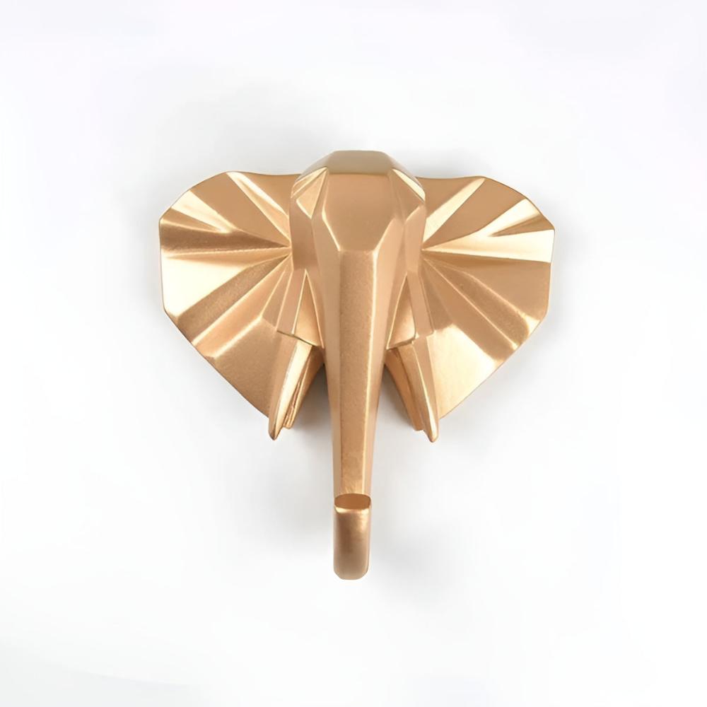 Contemporary Geometric Animal Head Wall Hook