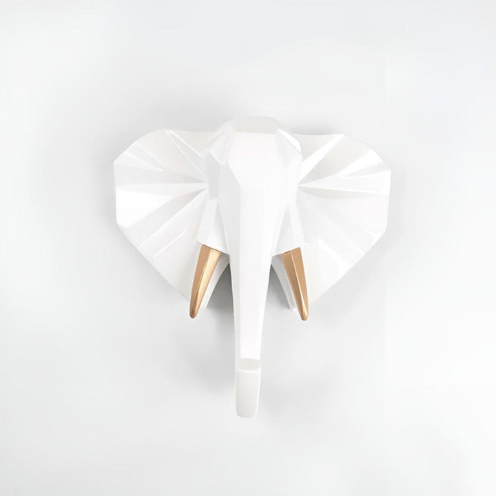 Contemporary Geometric Animal Head Wall Hook