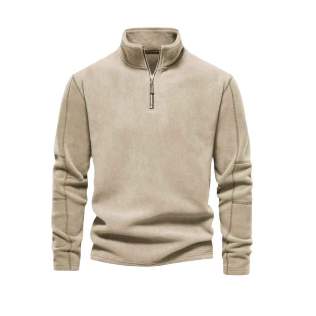 Albury Fleece Quarter Zip Sweater