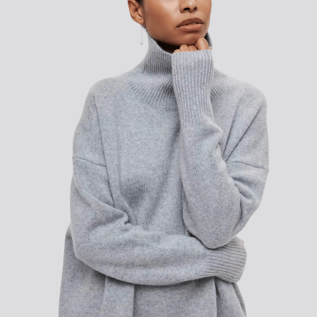 Verona Cashmere Turtleneck