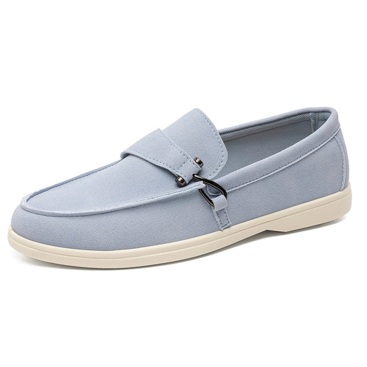 Bellagio Leather Slip On Loafers
