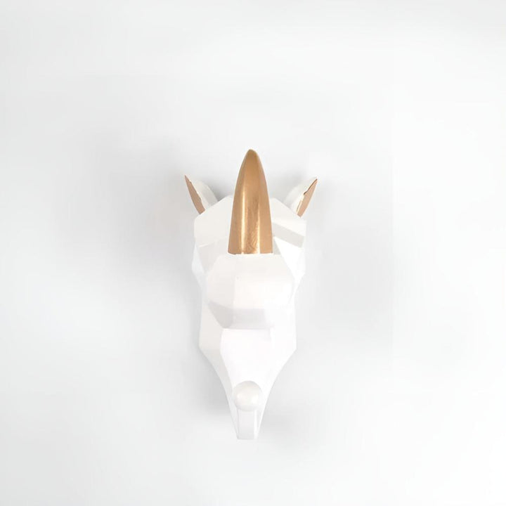 Contemporary Geometric Animal Head Wall Hook