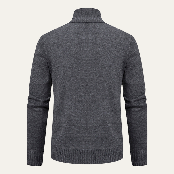 Bordeaux Wool Cardigan