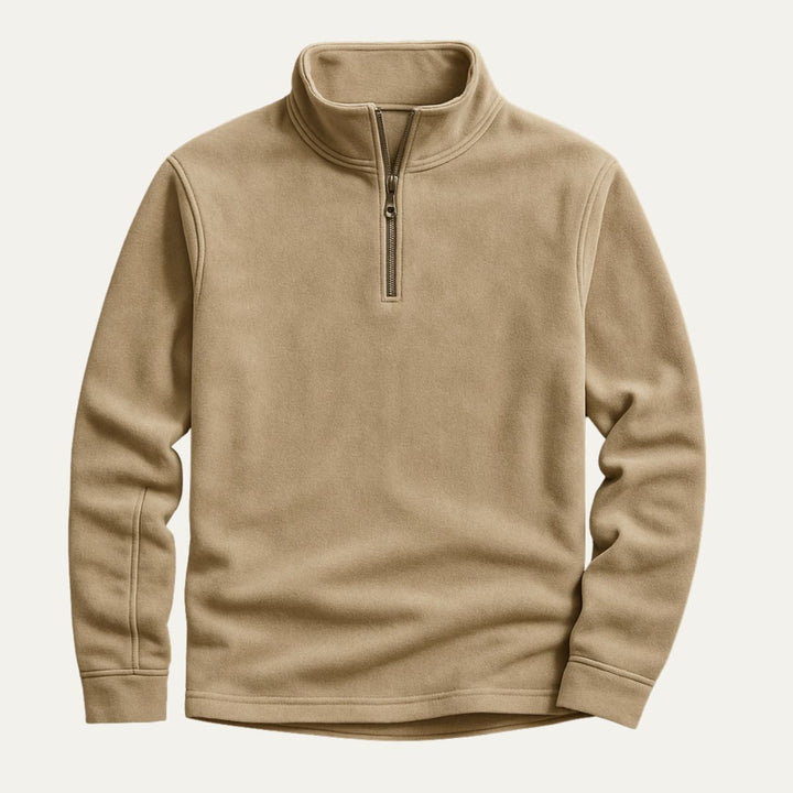 Albury Fleece Quarter Zip Sweater
