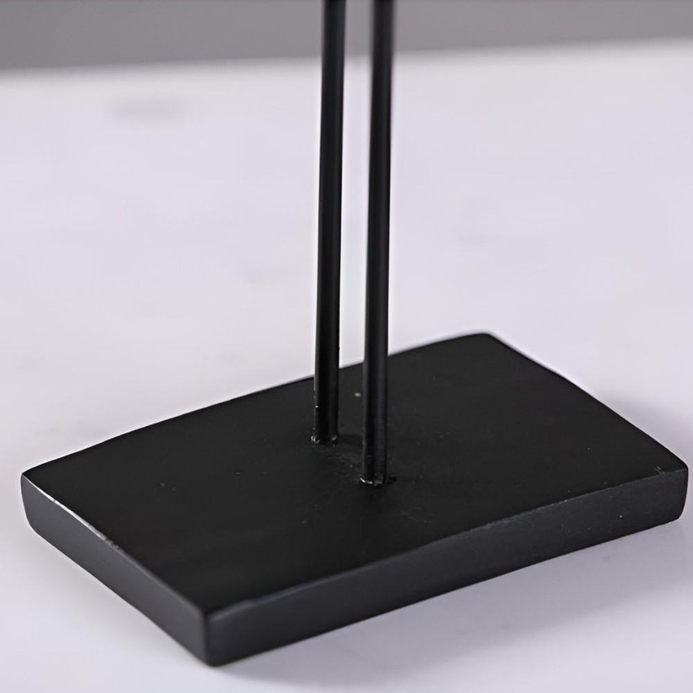 Metal Bird Figurine With Smooth Finish