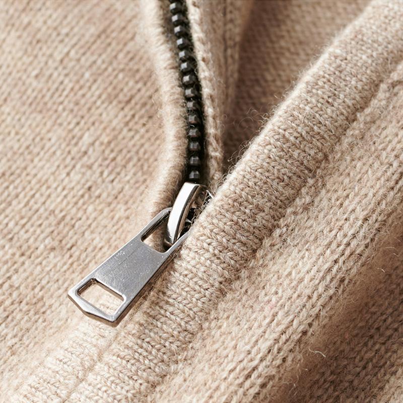Langley Cashmere Half-Zip