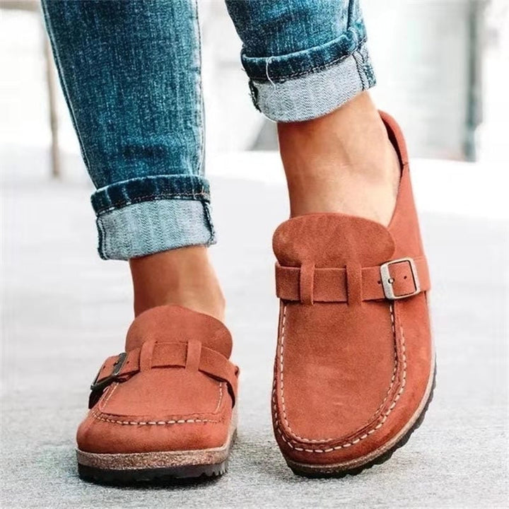Lorvine Leather Slip-Ons