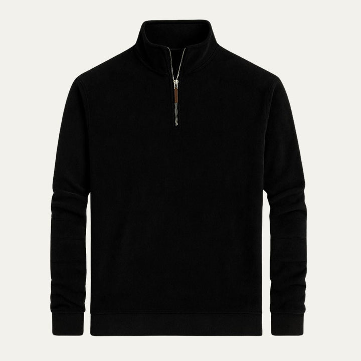 Albury Fleece Quarter Zip Sweater