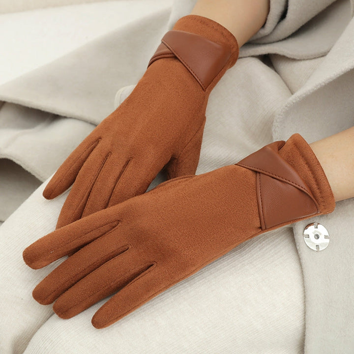 Melora Leather Touch Screen Gloves