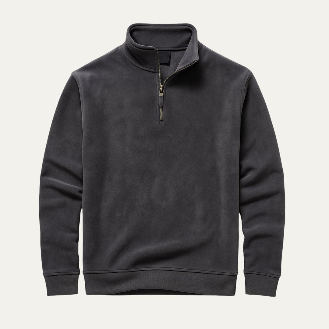 Albury Fleece Quarter Zip Sweater