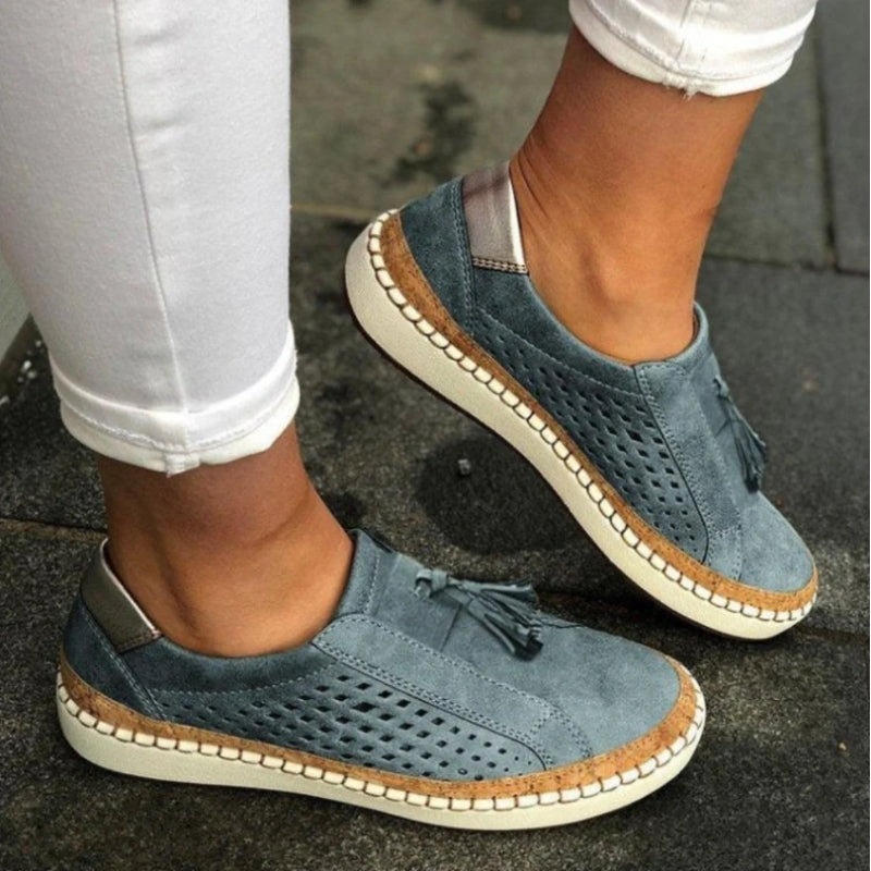 Verona Leather Slip-Ons
