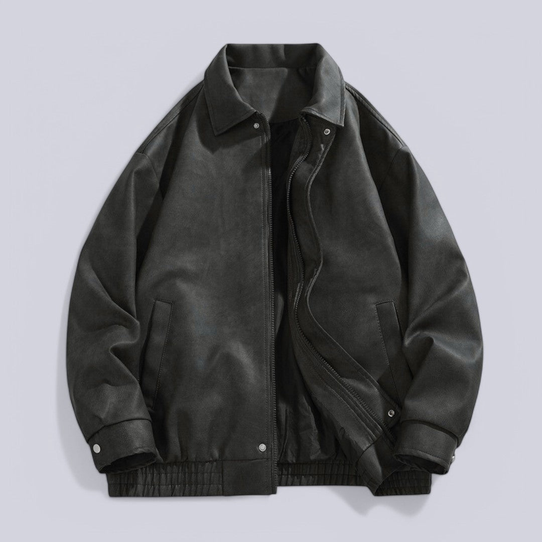 Valencia Suede Leather Jacket