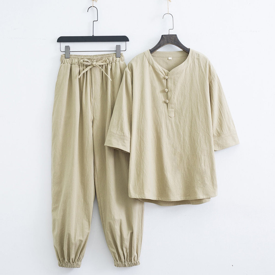 Zaranta Linen Two Piece Set - Sydney Thomas