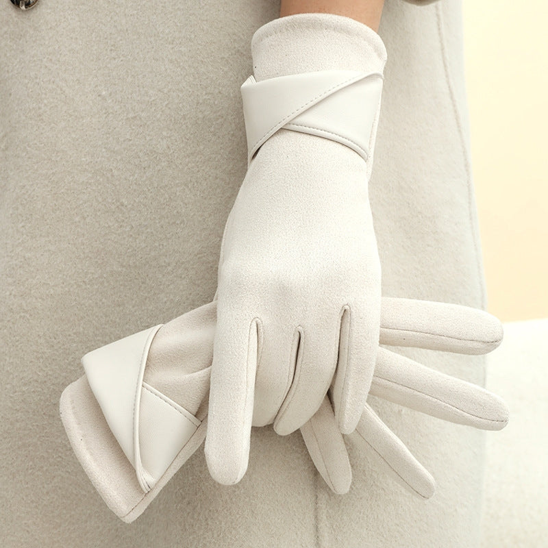 Melora Leather Touch Screen Gloves
