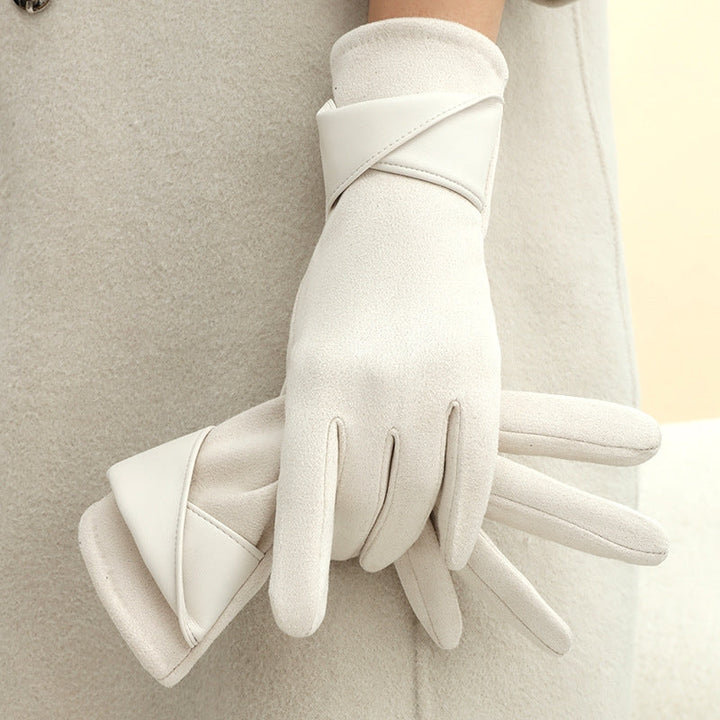Melora Leather Touch Screen Gloves