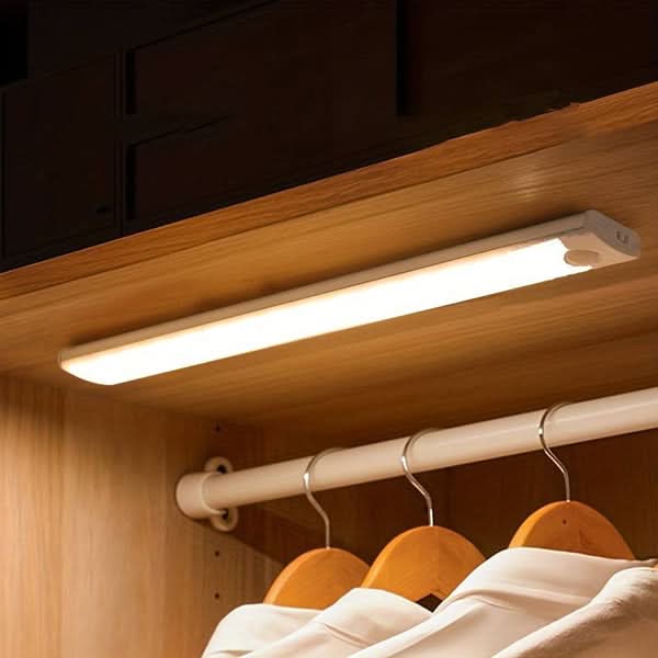 Minimalist LED Under-Cabinet Light With Easy Mounting