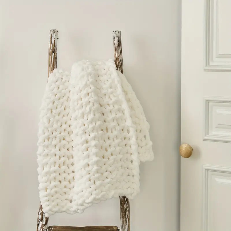 Knot & Nest Chenille Throw Throw