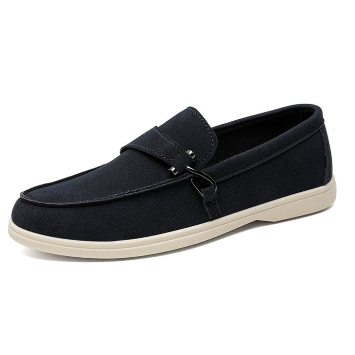 Bellagio Leather Slip On Loafers