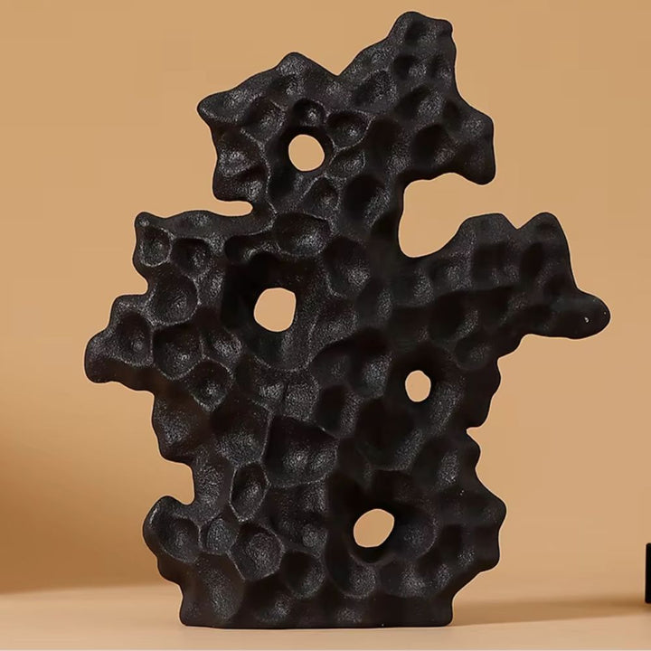 contemporary Textured Ceramic Abstract Sculpture