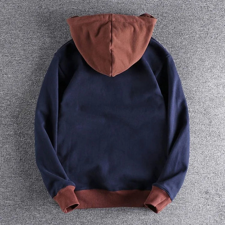 Milan Cotton Quarter-Zip Hoodie