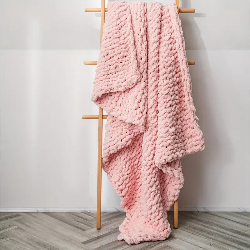 Knot & Nest Chenille Throw Throw