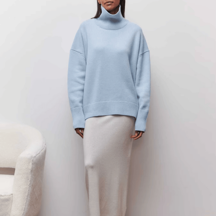 Verona Cashmere Turtleneck
