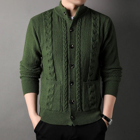 Aldwych Merino Wool Cardigan