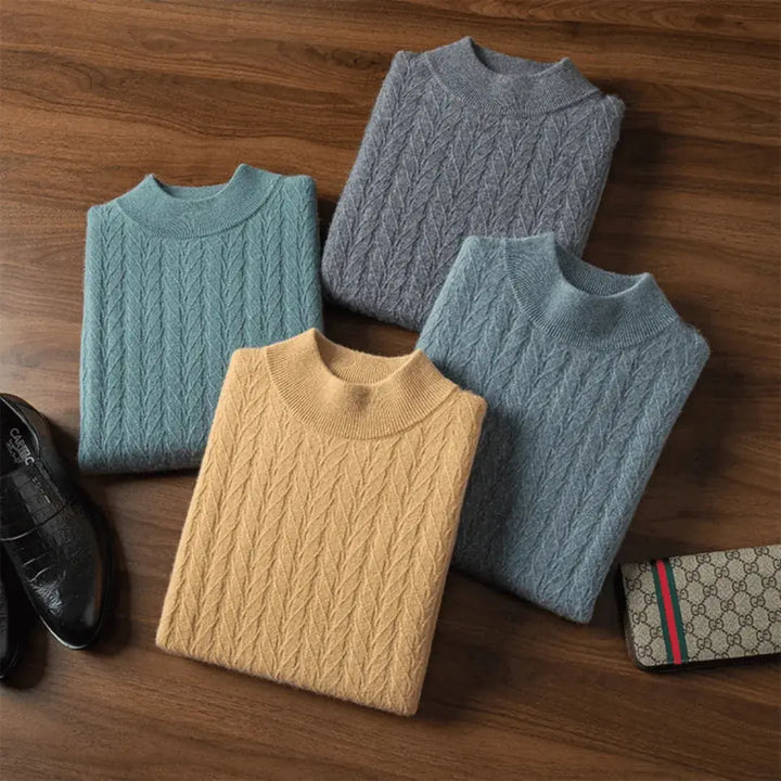 Aspen Cashmere Turtleneck Sweater