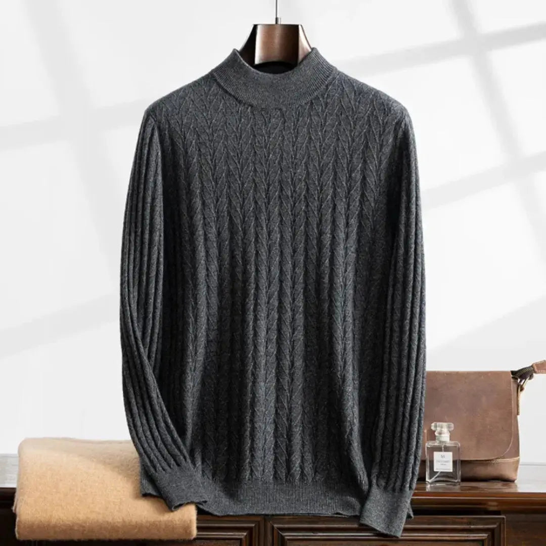 Aspen Cashmere Turtleneck Sweater