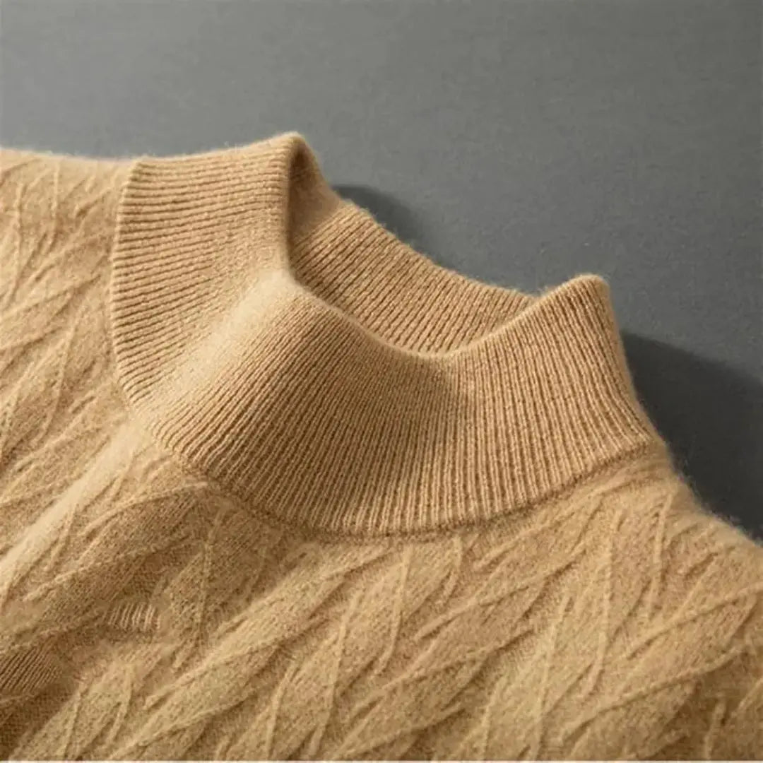 Aspen Cashmere Turtleneck Sweater