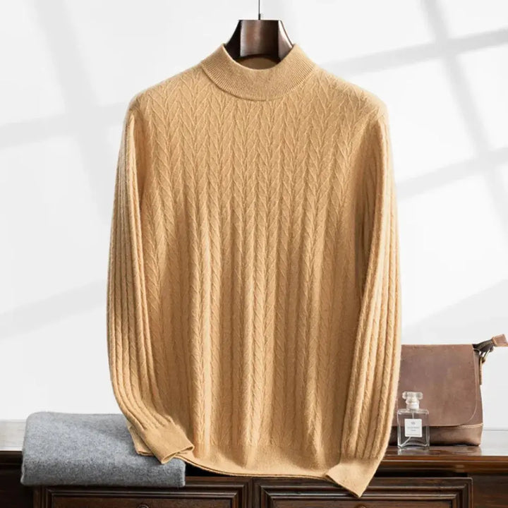 Aspen Cashmere Turtleneck Sweater
