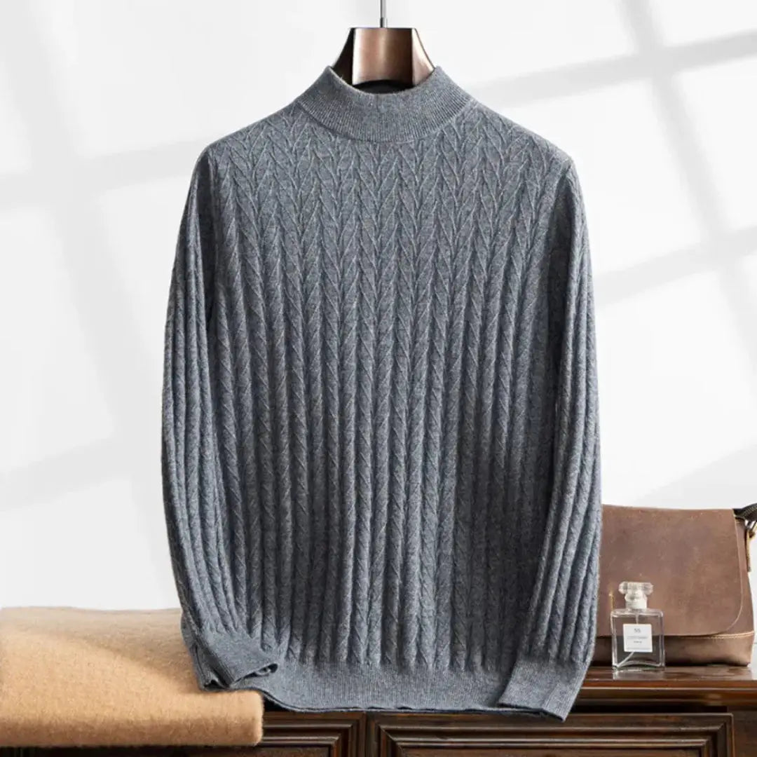Aspen Cashmere Turtleneck Sweater