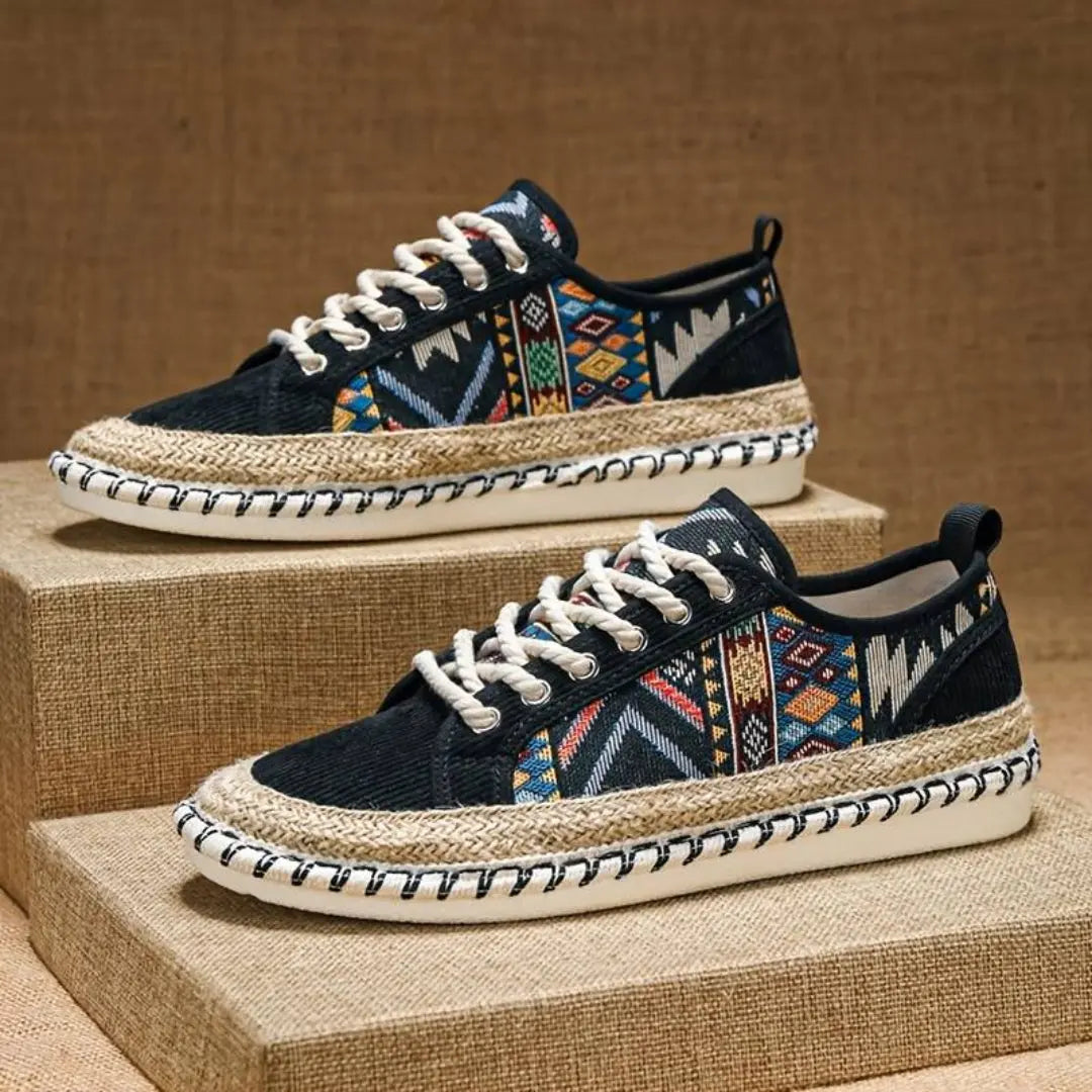 Aztec Leather Sneakers