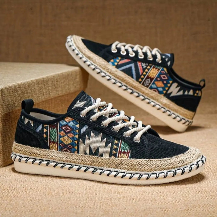 Aztec Leather Sneakers