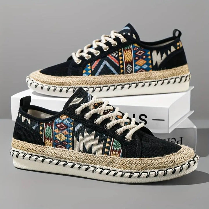Aztec Leather Sneakers