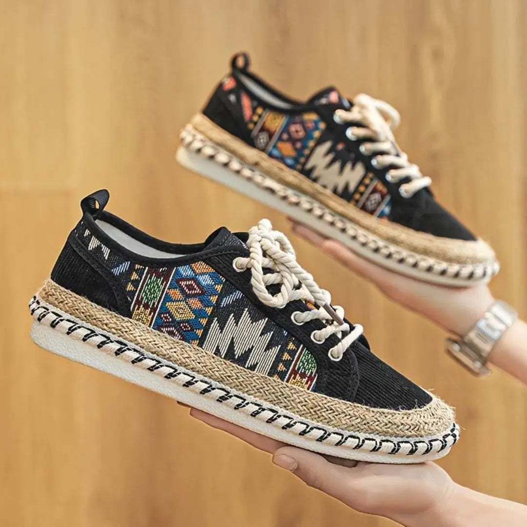 Aztec Leather Sneakers