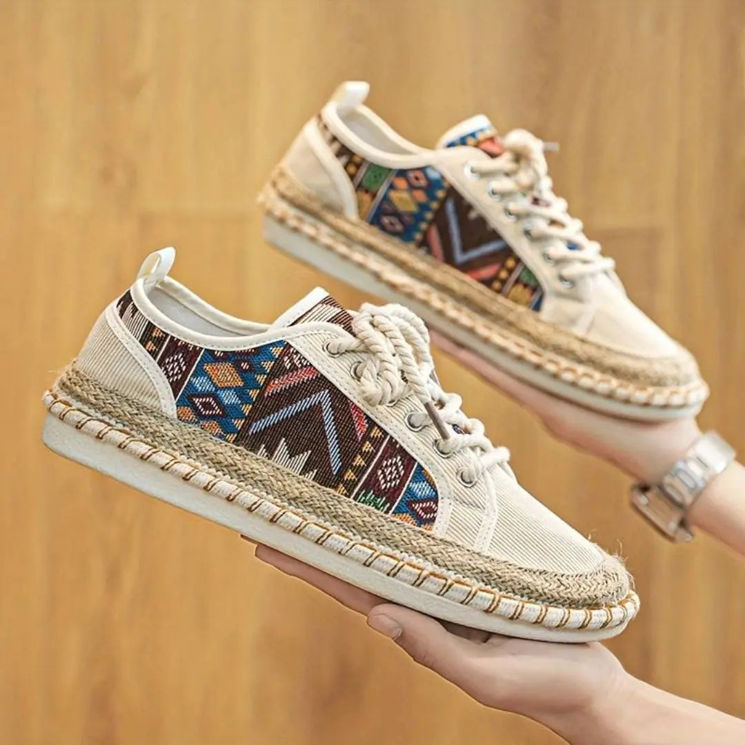 Aztec Leather Sneakers