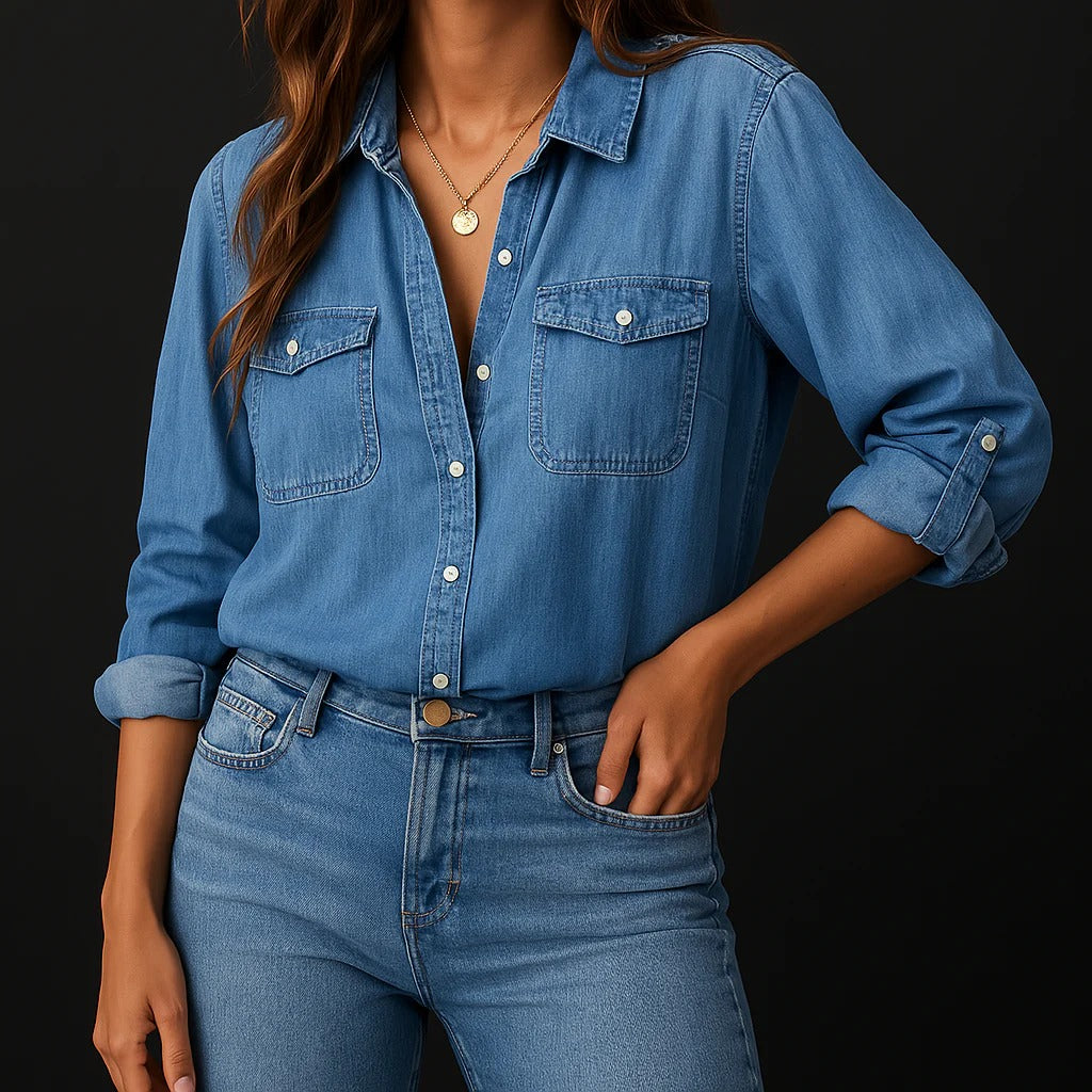 Nashville Denim Button Down