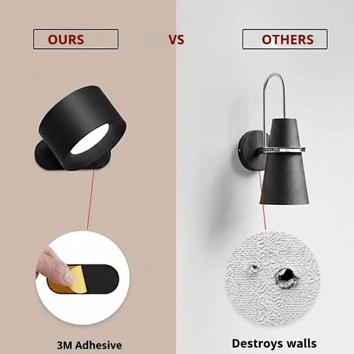 Scandinavian Wall Lamp With organic Wood Finish