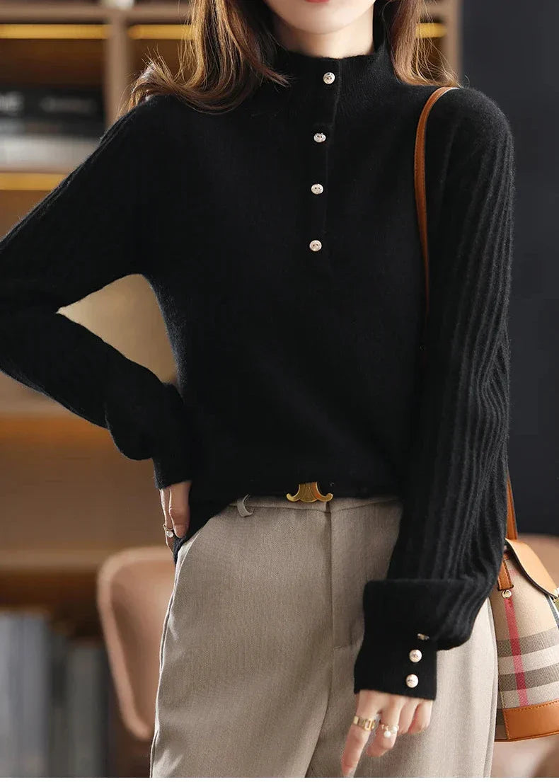 Clara Woods Wool Knit Sweater