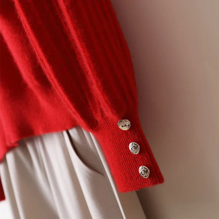 Clara Woods Wool Knit Sweater