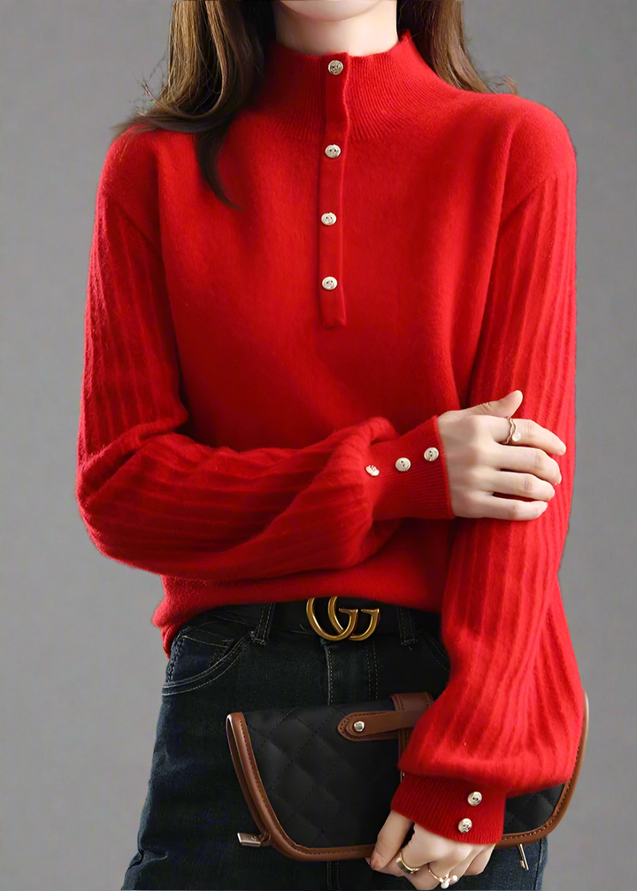 Clara Woods Wool Knit Sweater