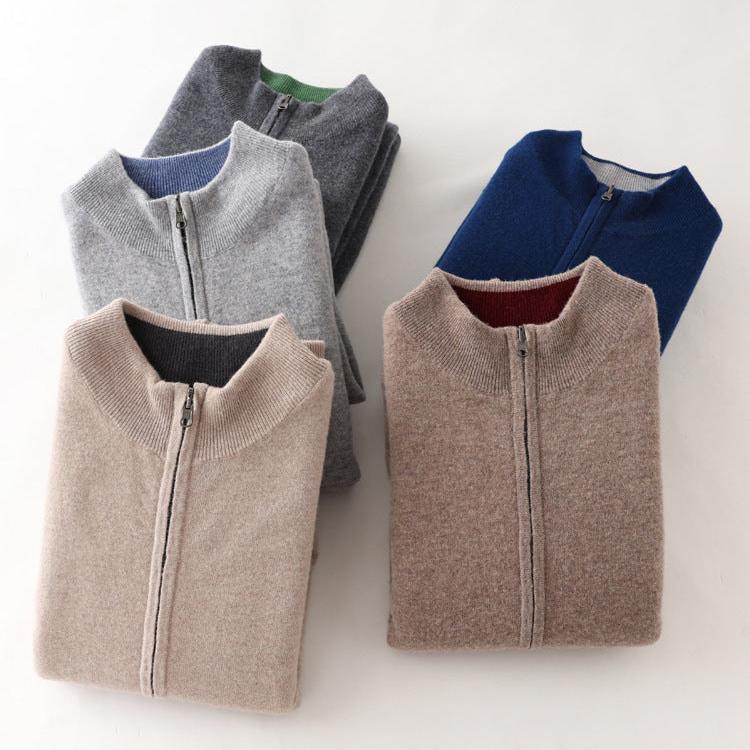 Halden Cashmere Zip Jacket