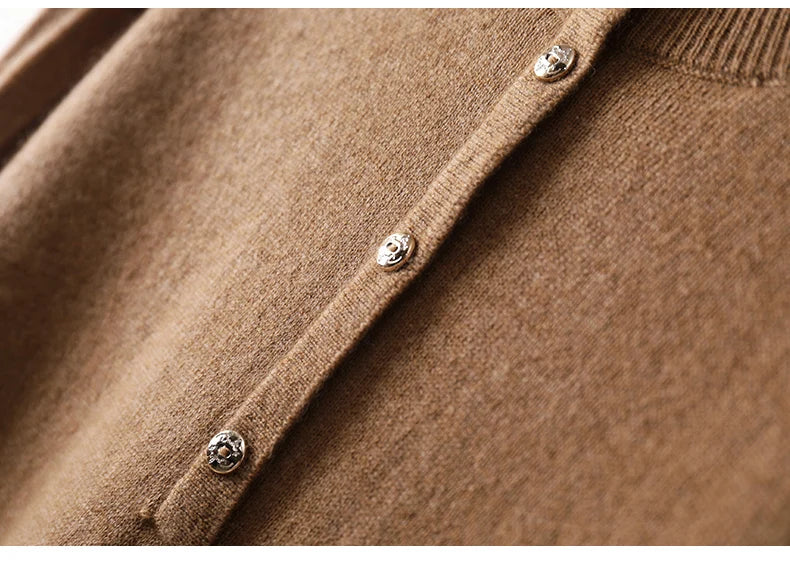 Clara Woods Wool Knit Sweater