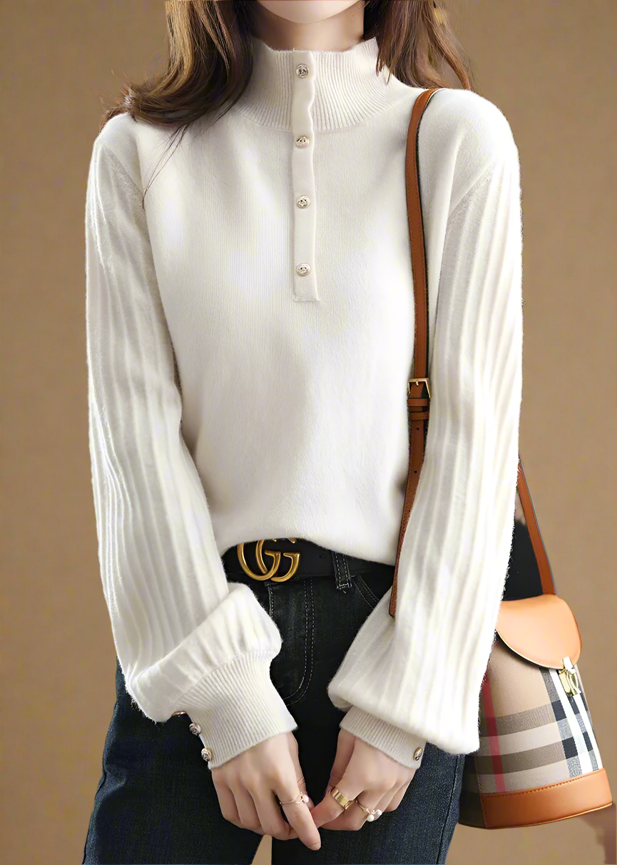 Clara Woods Wool Knit Sweater