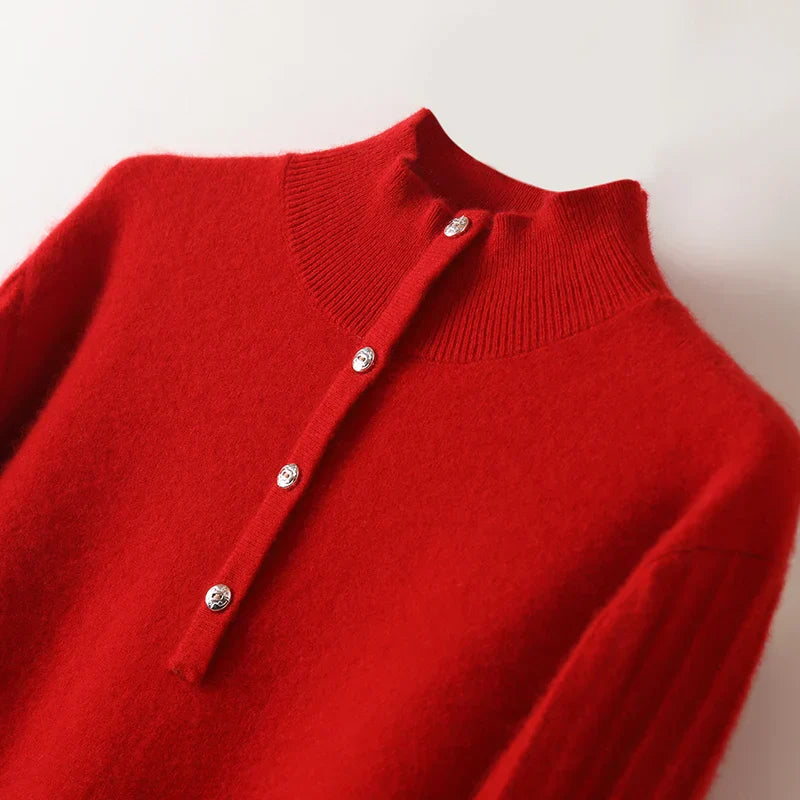 Clara Woods Wool Knit Sweater